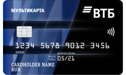 Цифровая Мультикарта от ВТБ